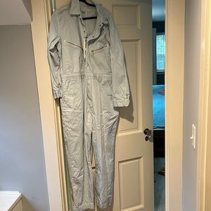 NWOT Boutique jumpsuit from UK** Cotton** Sz 46 regular** Beautiful blue color**